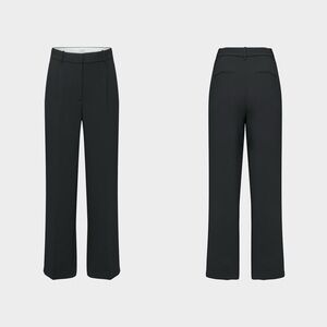 Aritzia Wilfred The Effortless Pant™ - Crepette Trousers in Black Size 2